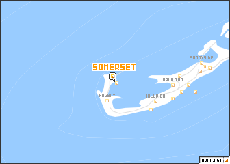 map of Somerset