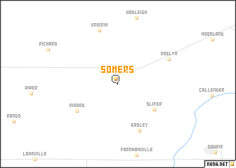 map of Somers