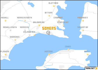 map of Somers