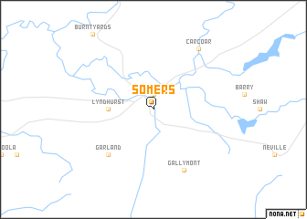 map of Somers