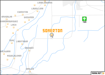 map of Somerton