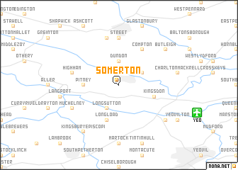 map of Somerton