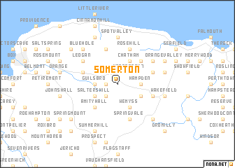 map of Somerton