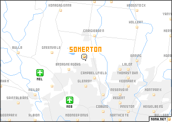 map of Somerton