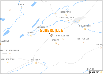 map of Somerville