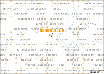 map of Somerville