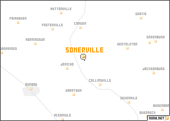 map of Somerville