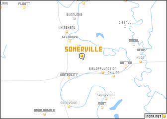map of Somerville