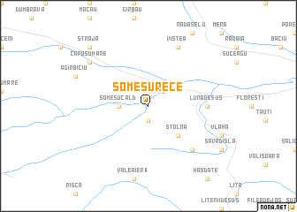 map of Someşu Rece