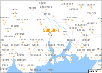 map of Sŏmgŏ-ri
