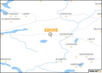 map of Somino