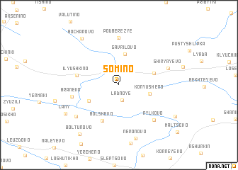 map of Somino