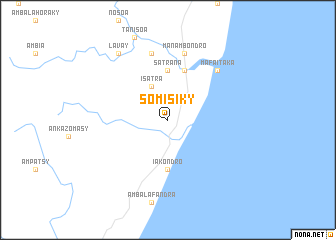 map of Somisiky