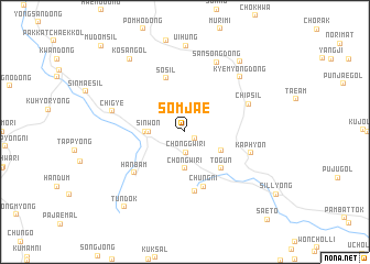 map of Sŏmjae