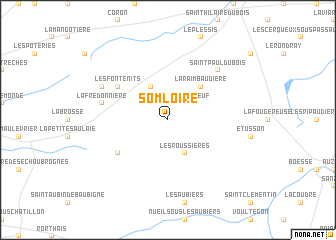 map of Somloire