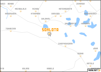 map of Somlota