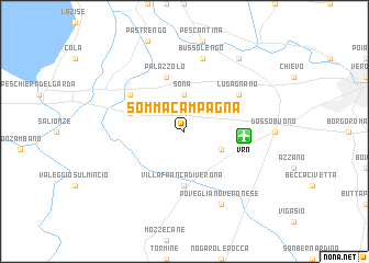 map of Sommacampagna