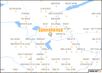 map of Sommaränge