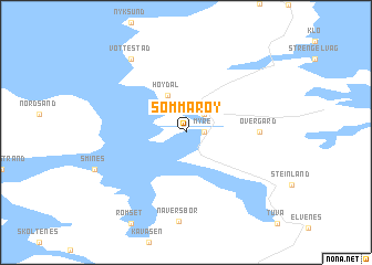 map of Sommarøy