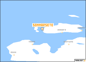map of Sommarsete
