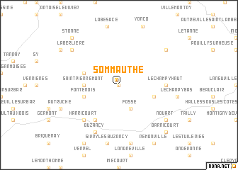 map of Sommauthe