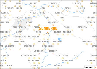 map of Sommerau