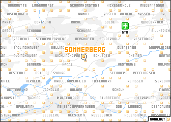 map of Sommerberg