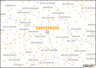 map of Sommerberg