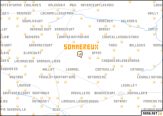 map of Sommereux