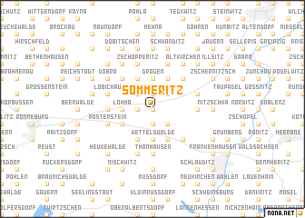 map of Sommeritz