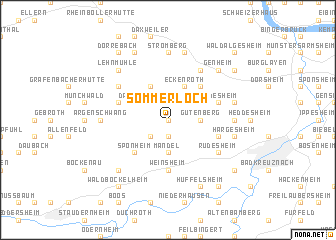 map of Sommerloch