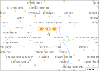 map of Sommermont