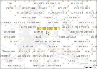 map of Sommerrain
