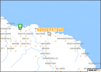 map of Sommers Town