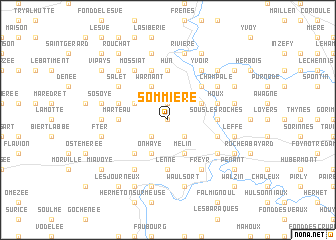 map of Sommière