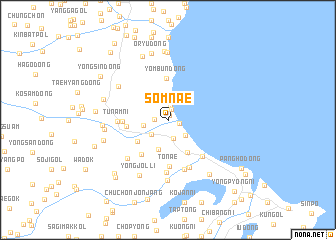 map of Sŏmnae