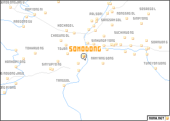 map of Somo-dong