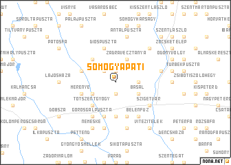 map of Somogyapáti