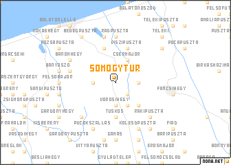 map of Somogytúr