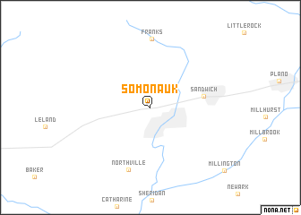 map of Somonauk