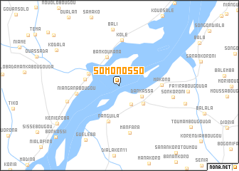 map of Somonosso