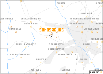 map of Somosaguas