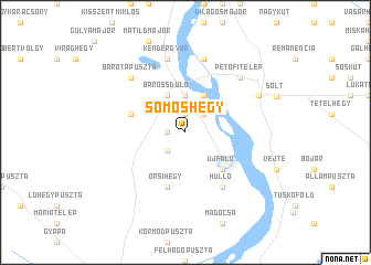 map of Somoshegy