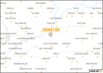 map of Somotor