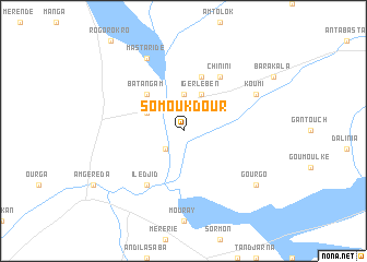 map of Somoukdour