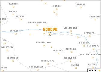 map of Somovo