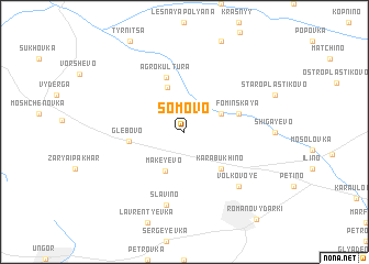 map of Somovo