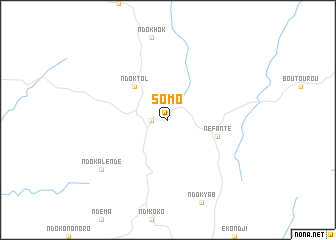 map of Somo