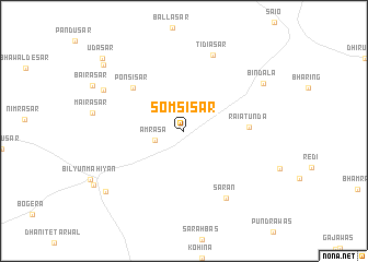 map of Somsisar