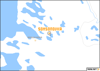 map of Somsonovka